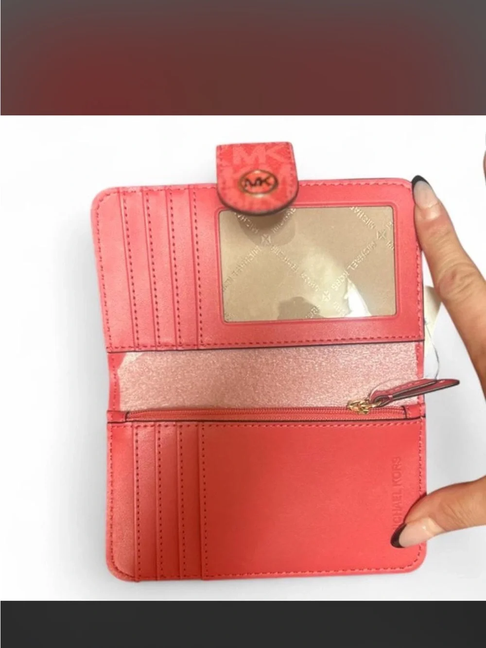 NWT Michael Kors bifold wallet.